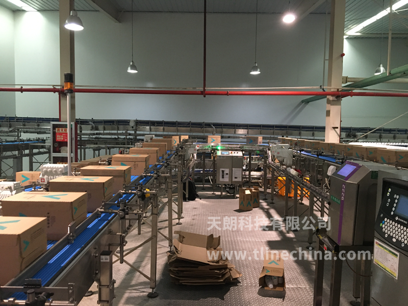 農夫山泉稱重檢測機